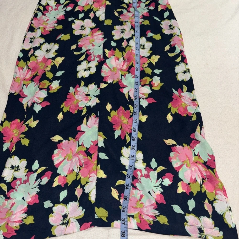 Kut From The Kloth Mindy Spring Floral Maxi Skirt Vacation Resortwear Size 6P‎